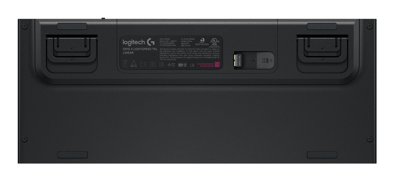 EAN 5099206121751 - Logitech G G915 X LIGHTSPEED teclado Juego USB + RF Wireless + Bluetooth QWERTZ Alemán Negro imagen 5