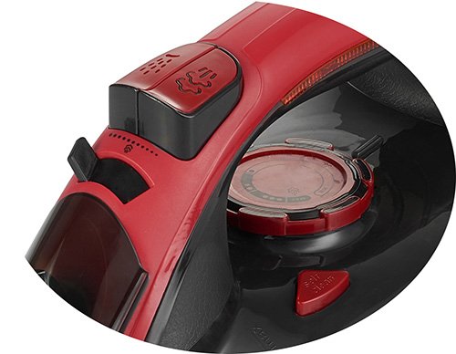 EAN 5902934833837 - Mesko Home MS 5031 plancha Plancha a vapor Suela de cerámica 2400 W Rojo imagen 5