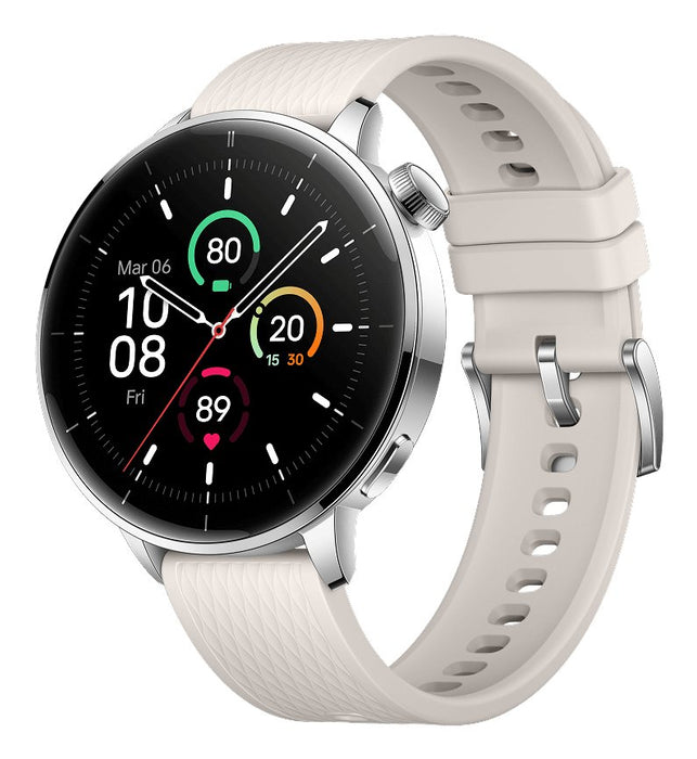 EAN 6921815628613 - OnePlus Watch 3 43mm 3,35 cm (1.32") AMOLED Digital 466 x 466 Pixeles Pantalla táctil Plata, Titanio Wifi imagen 2