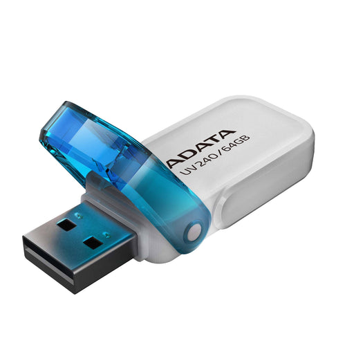 EAN 4711085943101 - ADATA UV240 unidad flash USB 64 GB USB tipo A 2.0 Azul, Blanco imagen 2