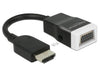 EAN 4043619655878 - DeLOCK 65587 adaptador de cable de vídeo HDMI tipo A (Estándar) VGA (D-Sub) + 3,5mm Negro, Blanco imagen 1