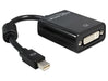 EAN 4043619650989 - DeLOCK Adapter mini Displayport 0,18 m DVI-I Negro imagen 1