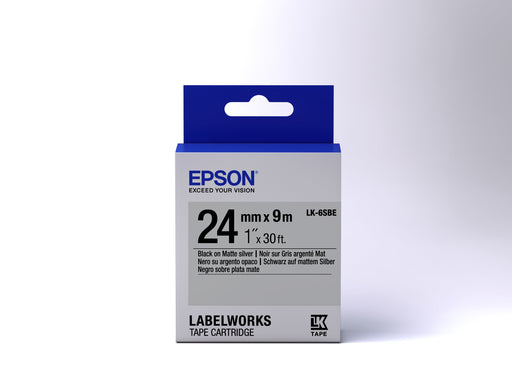 EAN 4058154158333 - Epson LK-6SBE cinta para impresora de etiquetas Negro sobre plata imagen 2