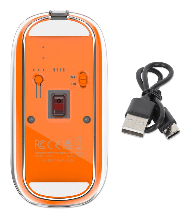 EAN 0766623190282 - Manhattan 190282 ratón Universal Ambidextro RF inalámbrico Óptico 1600 DPI imagen 11