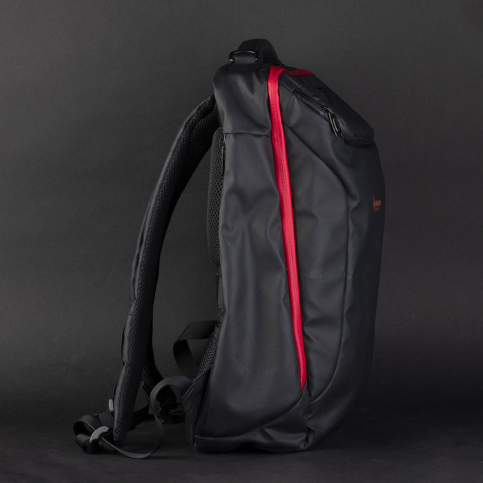 EAN 3328170285247 - Konix Drakkar KX DK RAGNARR 17' GAMING BACKPAC 43,2 cm (17") Mochila Negro, Rojo imagen 10