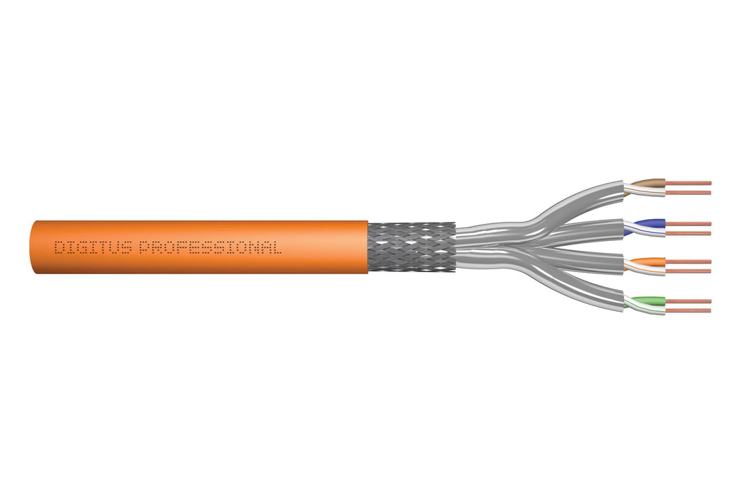 EAN 4016032480778 - Digitus DK-1743-VH-025 cable de red Naranja 25 m Cat7 S/FTP (S-STP) imagen 1