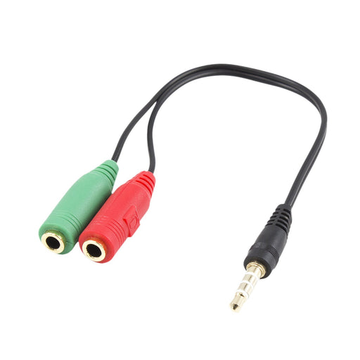 EAN 8054392619748 - Ewent EC1640 cable de audio 0,15 m 3,5mm 2 x 3.5mm Negro, Verde, Rojo imagen 1