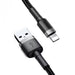 EAN 6953156274938 - Baseus CALKLF-AG1 cable de conector Lightning 0,5 m Gris, Negro imagen 5