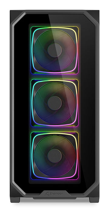 EAN 4044951041831 - Sharkoon AK5G RGB Midi Tower Negro imagen 2