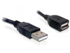 EAN 4043619824571 - DeLOCK Kabel USB 2.0 Verlaengerung, A/A 15cm S/B cable USB 0,15 m Negro imagen 1