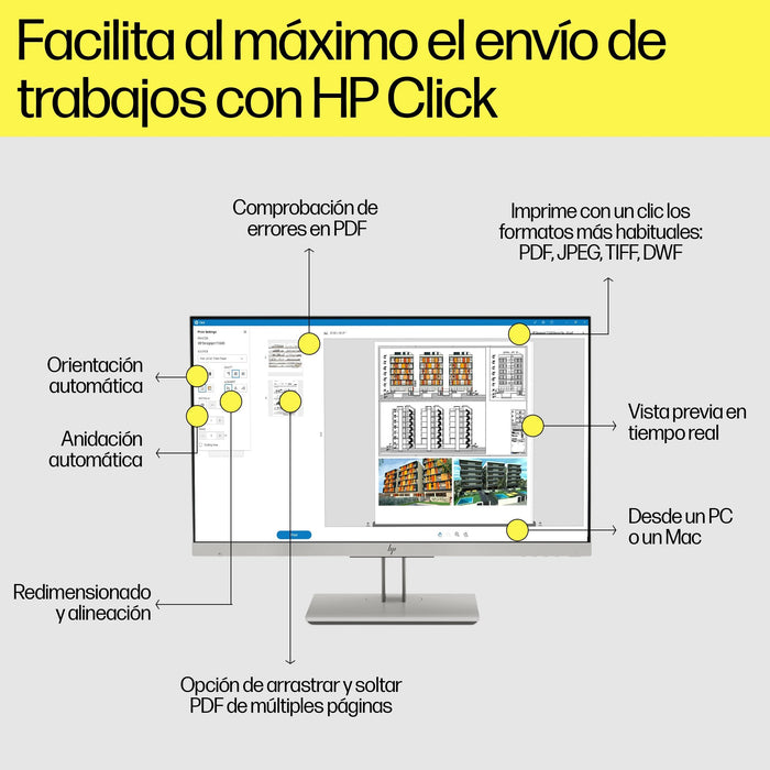 EAN 193808345951 - HP Designjet T1600dr 36-in PostScript Printer impresora de gran formato Inyección de tinta térmica Color 2 imagen 16