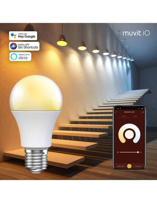 EAN 8426801166851 - Muvit MIOBULB016 iluminación inteligente Bombilla inteligente 8 W imagen 5
