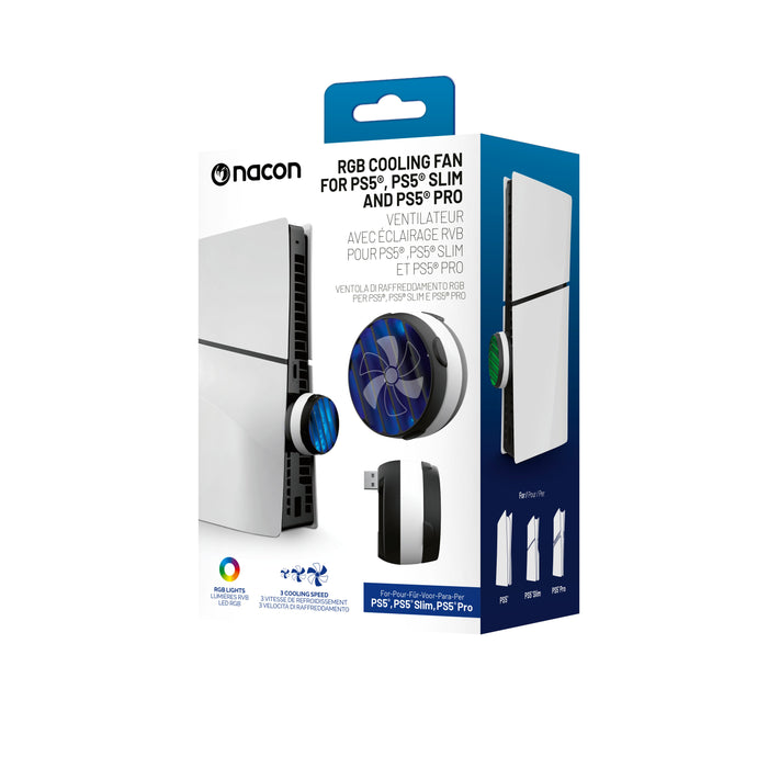 EAN 3665962028973 - NACON PS5COOLINGFANRGB Ventilador de refrigeración imagen 3