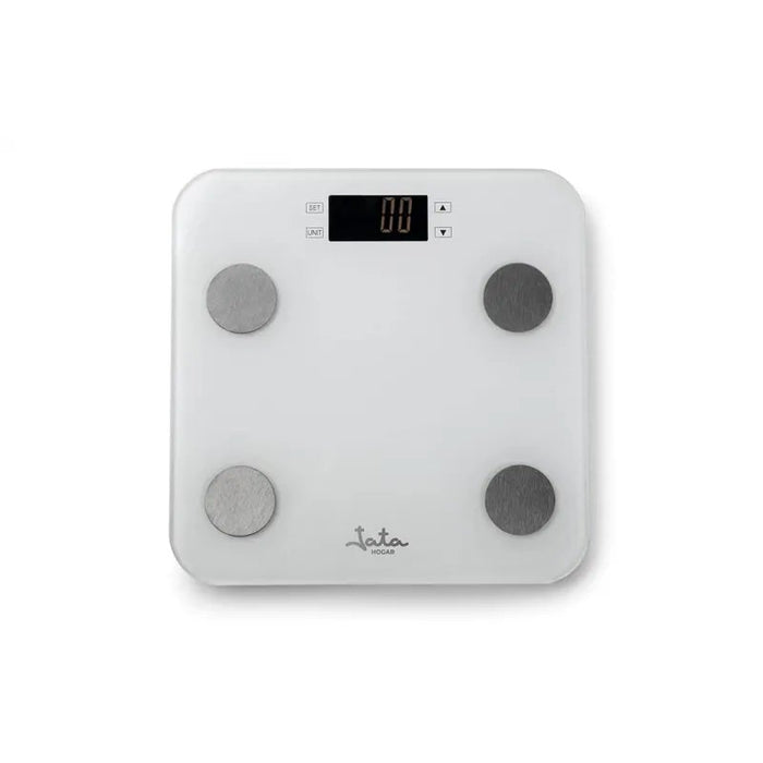 EAN 8436584381785 - JATA HBAS1501 báscula de baño Rectángulo Gris, Blanco Báscula personal electrónica imagen 2