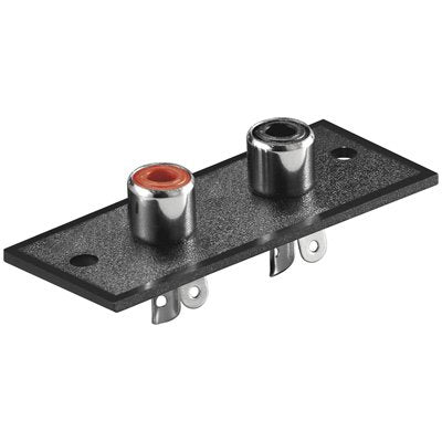 EAN 4040849113109 - Goobay CP 02 2x RCA FM Negro, Rojo imagen 1