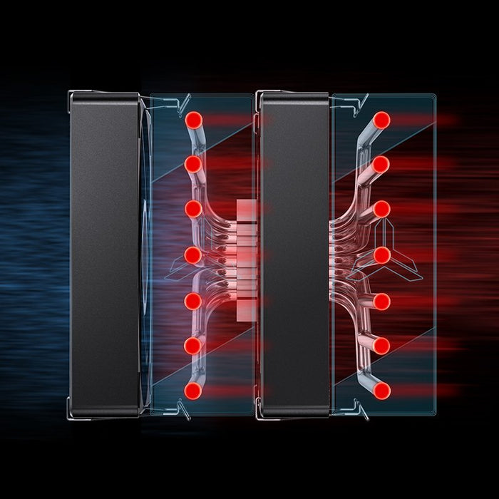 EAN 6970620552958 - Jonsbo CR-3000 ARGB sistema de refrigeración para ordenador Procesador Ventilador 12 cm Negro 1 pieza(s) imagen 7