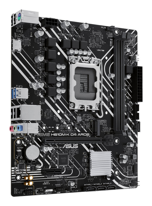 EAN 4711387460177 - ASUS PRIME H610M-K D4 ARGB Intel H610 LGA 1700 micro ATX imagen 3