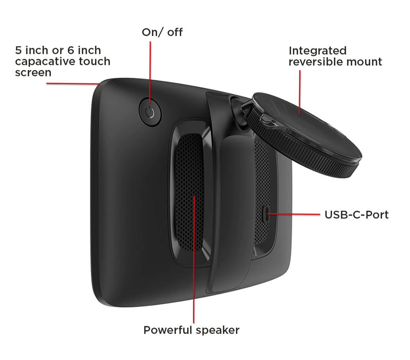 EAN 0636926107600 - TomTom GO Classic navegador Fijo 15,2 cm (6") Pantalla táctil Negro imagen 8