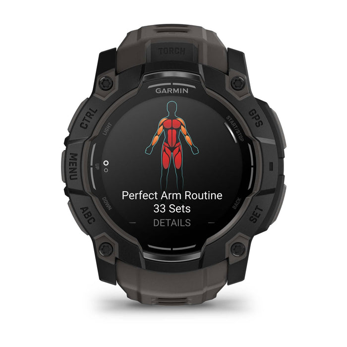 EAN 0753759341640 - Garmin Instinct 3 AMOLED 3,3 cm (1.3") 50 mm Digital 416 x 416 Pixeles Pantalla táctil Negro GPS (satélit imagen 3