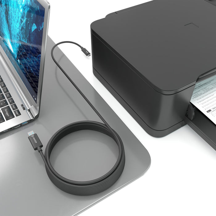 EAN 8435739902707 - AISENS A157-0926 cable USB USB 3.2 Gen 2 (3.1 Gen 2) 25 m 2 x USB A USB C Negro imagen 5