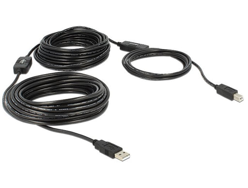 EAN 4043619835577 - DeLOCK 20m, USB2.0-A - USB2.0-B cable USB USB A USB B Negro imagen 1