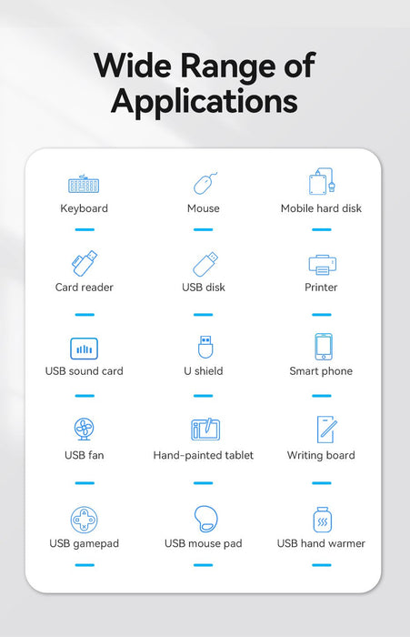 EAN 6922794746633 - Vention CHLBD hub de interfaz USB 3.2 Gen 1 (3.1 Gen 1) Type-A 5000 Mbit/s Negro imagen 26