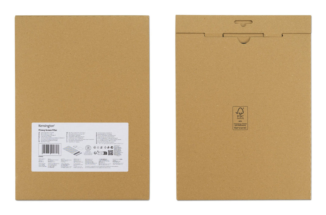 EAN 5028252642590 - Kensington K52930EU filtro para monitor 60,5 cm (23.8") Filtro de privacidad para pantallas sin marco imagen 8