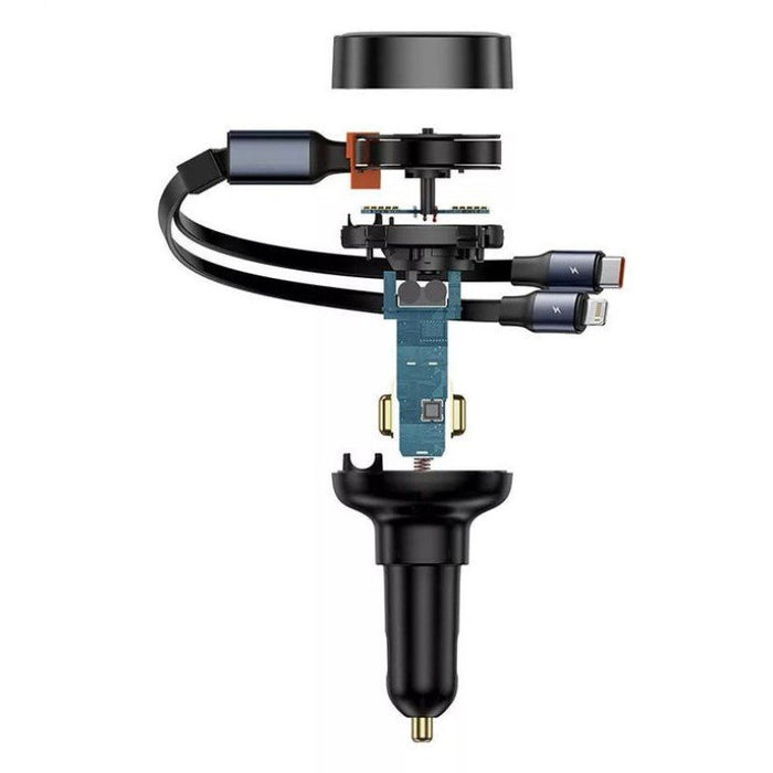 EAN 6932172641634 - Baseus C00057802111-02 cargador de dispositivo móvil Universal Negro Encendedor de cigarrillos Carga rápi imagen 3