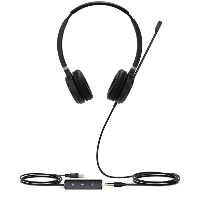 EAN 5715063641125 - Yealink UH36 Dual Auriculares Alámbrico Diadema Oficina/Centro de llamadas USB tipo A Negro, Plata imagen 3