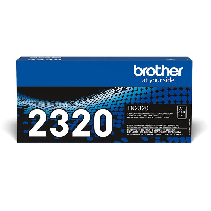 EAN 4977766738989 - Brother TN-2320 cartucho de tóner 1 pieza(s) Original Negro imagen 1
