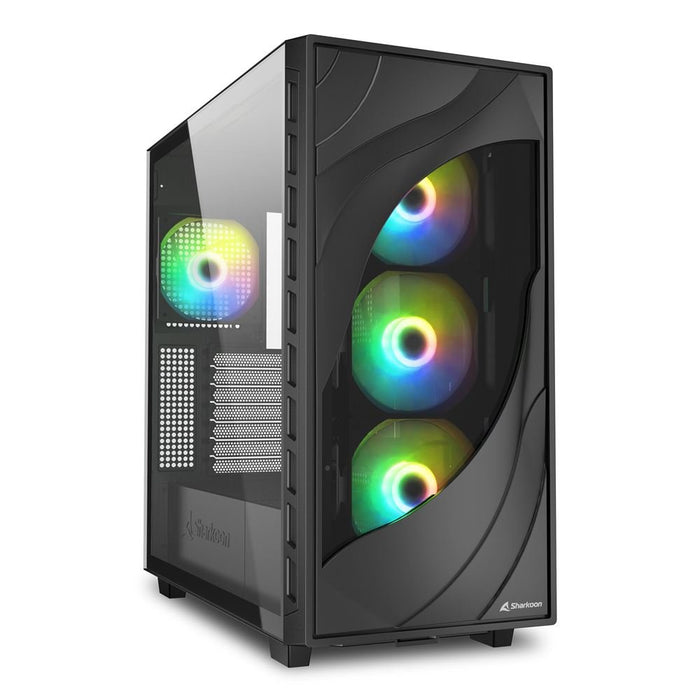 EAN 4044951041152 - Sharkoon REBEL C80G RGB Midi Tower Negro imagen 1