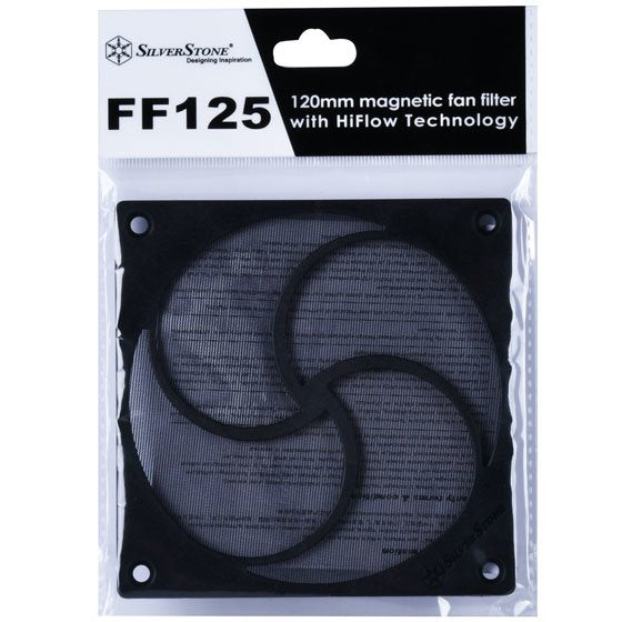 EAN 4710007226759 - Silverstone SST-FF125B accesorio o pieza de sistema de refrigeración para ordenador Filtro de ventilador imagen 7