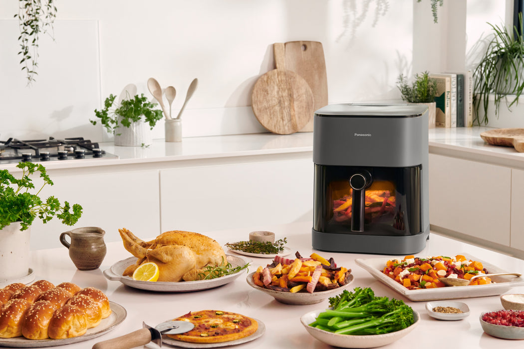 EAN 5025232965830 - Panasonic NF-CC500SXE freidora Sencillo 5 L Independiente 1450 W Freidora de aire caliente Gris imagen 22