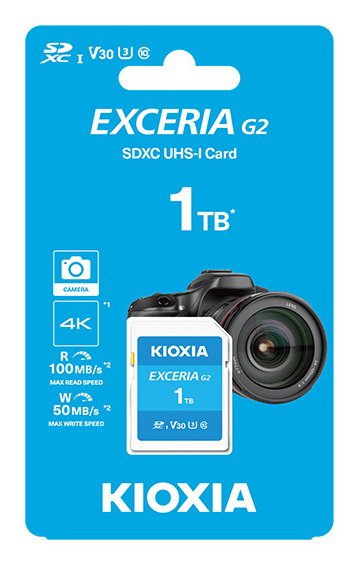 EAN 4582563857261 - Kioxia LNEX2L001TG4 memoria flash 1 TB SDXC UHS-I Clase 10 imagen 2