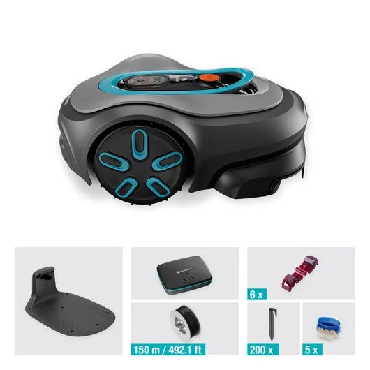 EAN 4066407025455 - Gardena smart SILENO max Robot cortacésped Batería Gris imagen 4