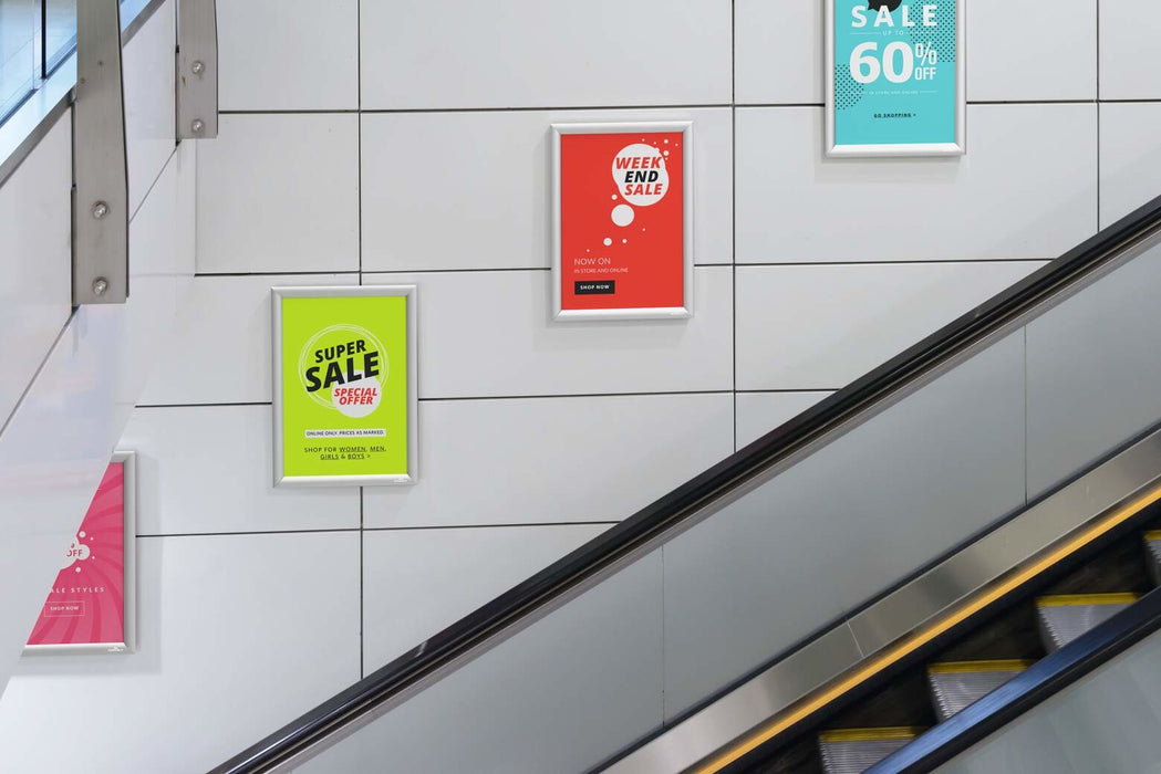 EAN 4005546735535 - Durable 479723 marco para pared 278 x 402 mm Rectángulo Plata Aluminio imagen 4