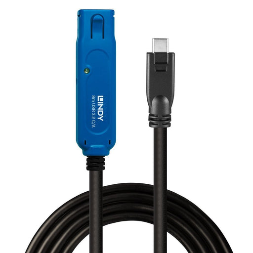 EAN 4002888433815 - Lindy 43381 cable USB USB 3.2 Gen 1 (3.1 Gen 1) 8 m USB C USB A Negro, Azul imagen 1