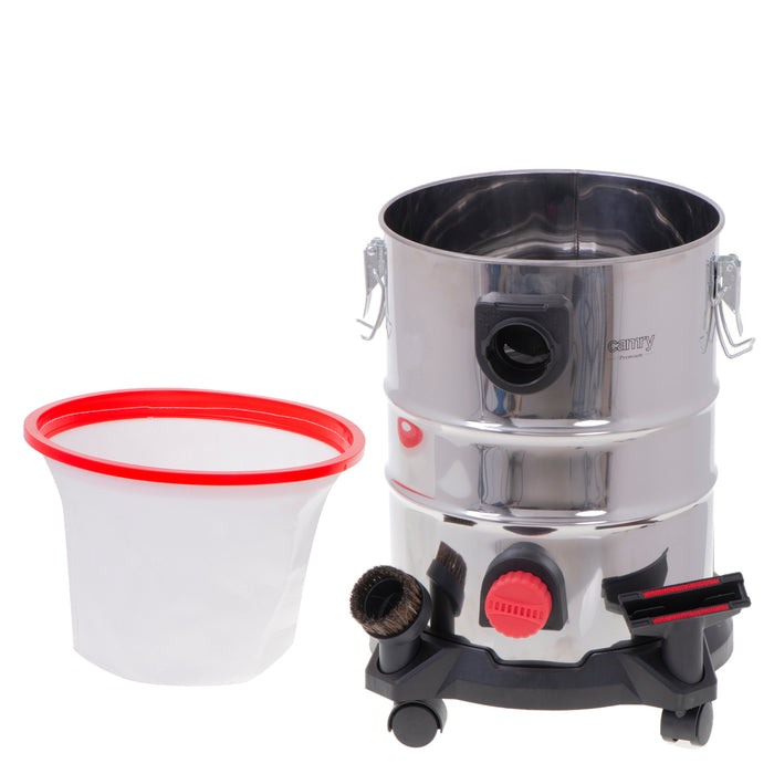 EAN 5902934839907 - Camry Premium CR 7045 extractor de polvo Negro, Rojo, Acero inoxidable 25 L 3400 W imagen 18