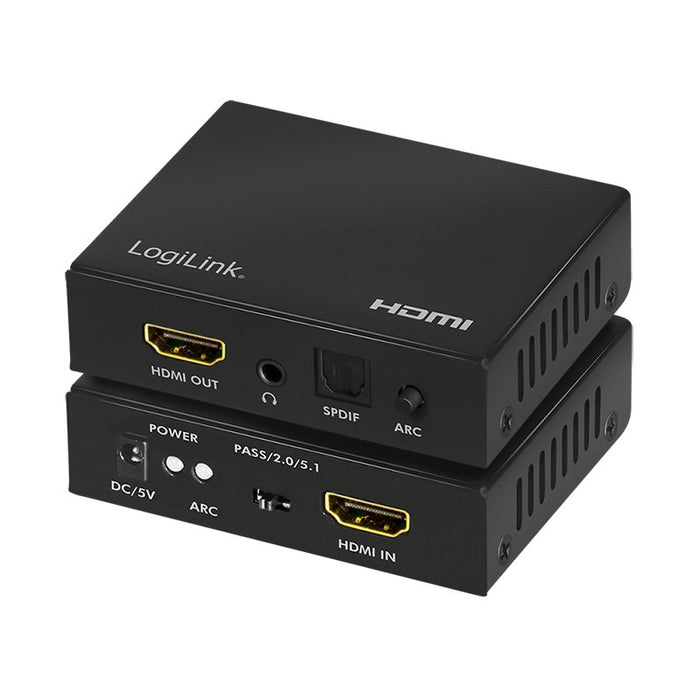 EAN 4052792062533 - LogiLink HD0055 convertidor de audio Negro imagen 3