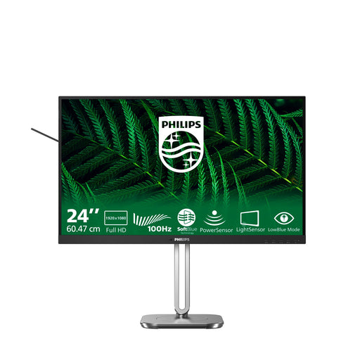 EAN 8721038001723 - Philips 5000 series 24B2G5200/00 pantalla para PC 60,5 cm (23.8") 1920 x 1080 Pixeles Full HD LCD Antraci imagen 1