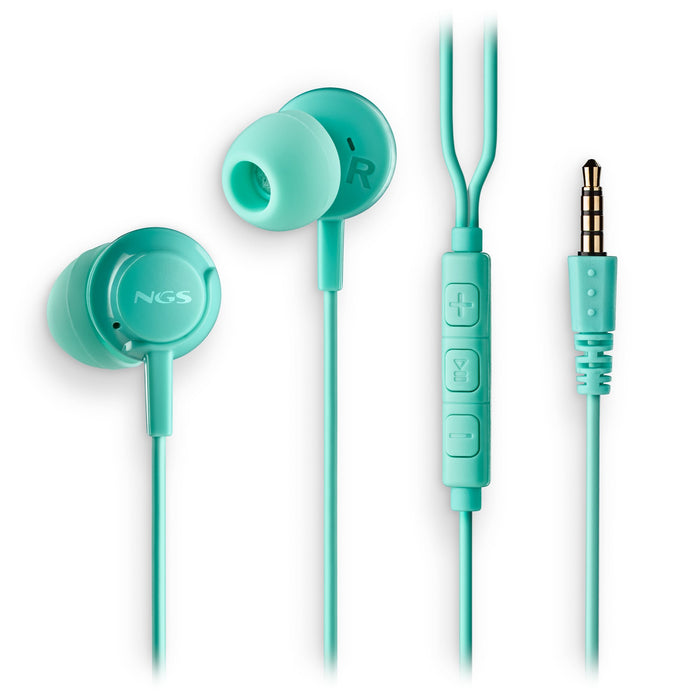 EAN 8435430627237 - NGS CROSS DRIFT MINT Auriculares Alámbrico Dentro de oído Llamadas/Música Color menta imagen 3