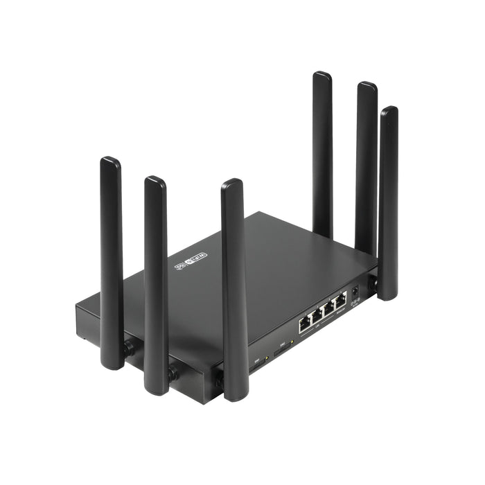 EAN 4717964705488 - Edimax 5G-8649AX router inalámbrico Doble banda (2,4 GHz / 5 GHz) Negro imagen 4