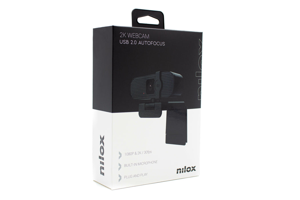 EAN 8435099528708 - Nilox NXWCA01 cámara web 2595 x 1944 Pixeles USB 2.0 Negro imagen 13