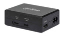 EAN 0766623130554 - Manhattan 130554 base para portátil y replicador de puertos USB 3.2 Gen 1 (3.1 Gen 1) Type-C Negro imagen 1