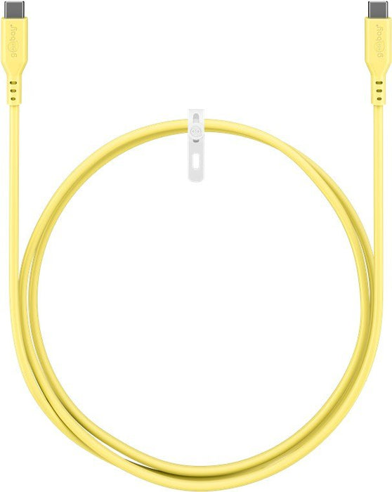 EAN 4040849777424 - Goobay 77742 cable USB USB 2.0 1,5 m USB C Amarillo imagen 5