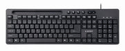 EAN 8716309118118 - Gembird KB-UM-108 teclado USB QWERTY Inglés de EE. UU. Negro imagen 1