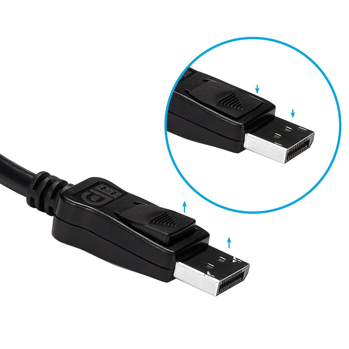 EAN 0065030830799 - StarTech.com DP2HDMI adaptador de cable de vídeo 0,24 m HDMI tipo A (Estándar) Negro imagen 4