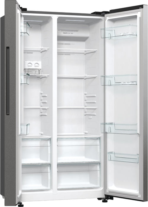 EAN 3838782684449 - Gorenje NRR9185EAXL nevera puerta lado a lado Independiente 550 L E Plata imagen 3