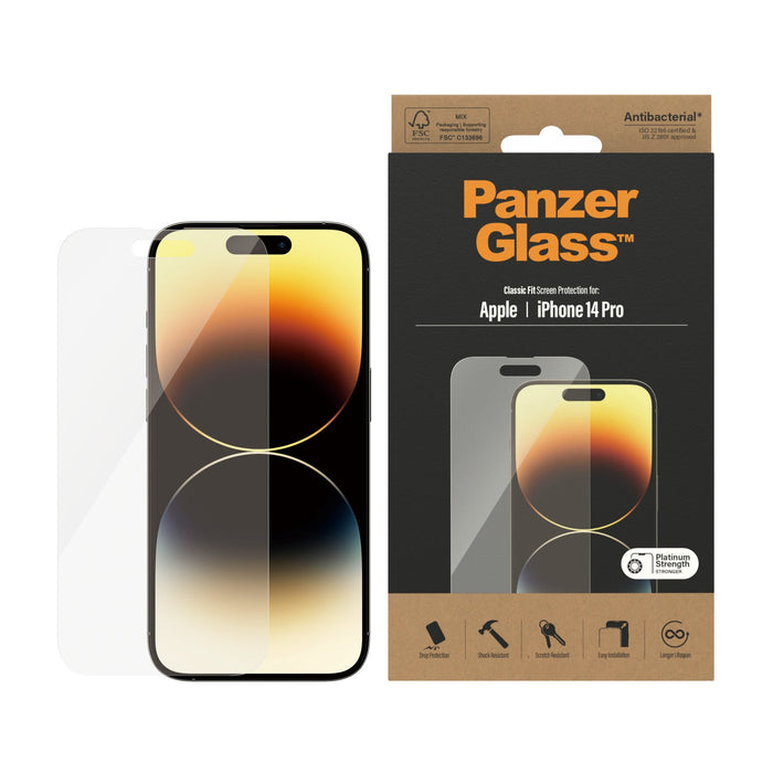 EAN 5711724027680 - PanzerGlass ® Screen Protector iPhone 14 Pro | Classic Fit Protector de pantalla Apple 1 pieza(s) imagen 3