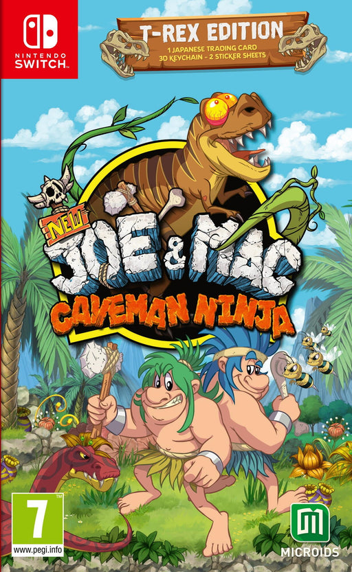 EAN 3701529501111 - Microids New Joe & Mac: Caveman Ninja - T-Rex Edition imagen 2